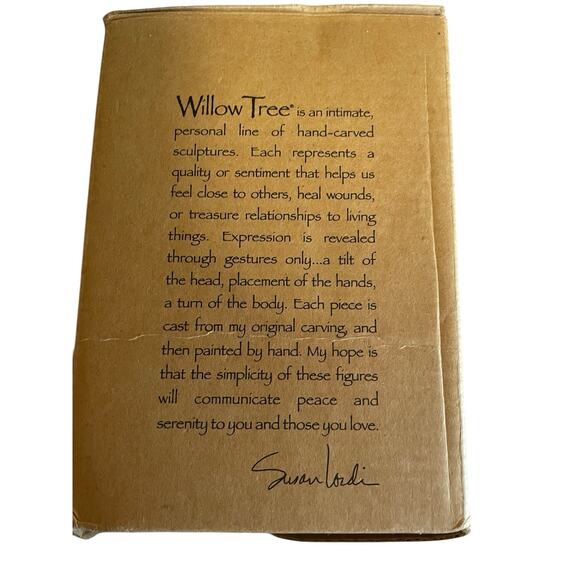 Willow Tree "ANGEL'S EMBRACE" Ornament 2002 by Susan Lordi Demdaco #26084- Vtg - Picture 11 of 13